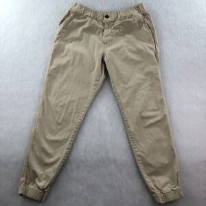 Bearbottom Clothing Pants Mens Large Khaki Chino Stretch Waist Jogger Mid Rise